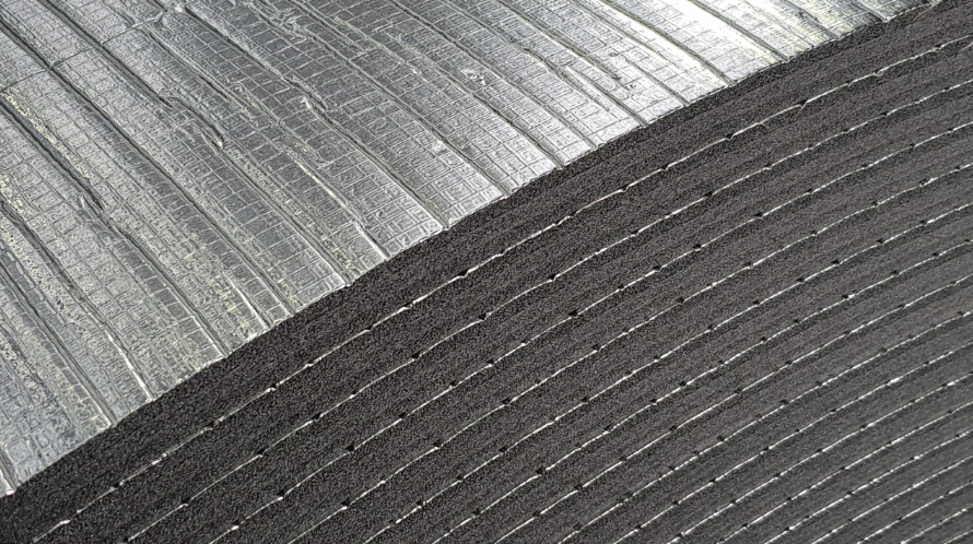 Thermobreak LS — ฉนวน closed-cell polyolefin foam หุ้ม foil aluminium